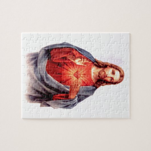 Jesusherz Puzzle (Horizontal)