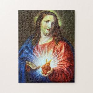 Jesusherz Puzzle