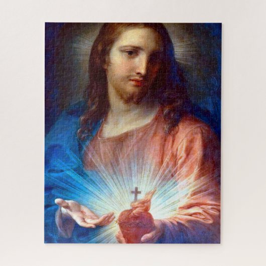 Jesusherz Puzzle (Vertikal)