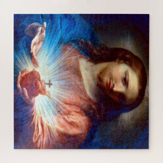 Jesusherz Puzzle (Horizontal)