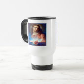 Jesusherz Reisebecher (Vorderseite Links)