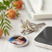 Jesusherz Schlüsselanhänger (Seite)