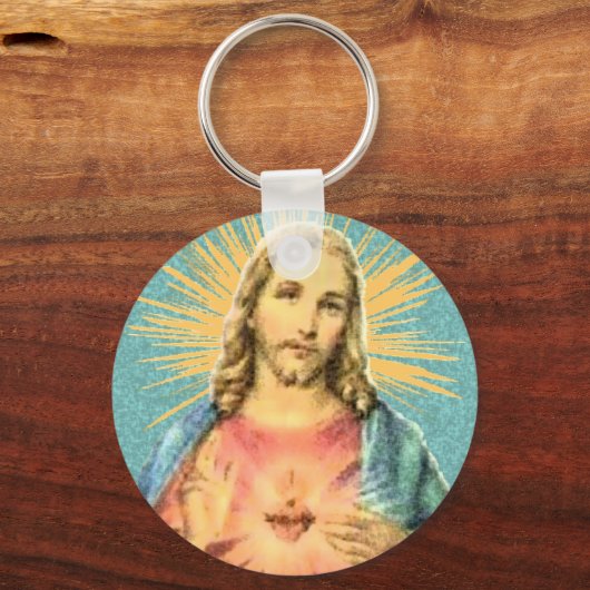 Jesusherz Schlüsselanhänger (Vorderseite)