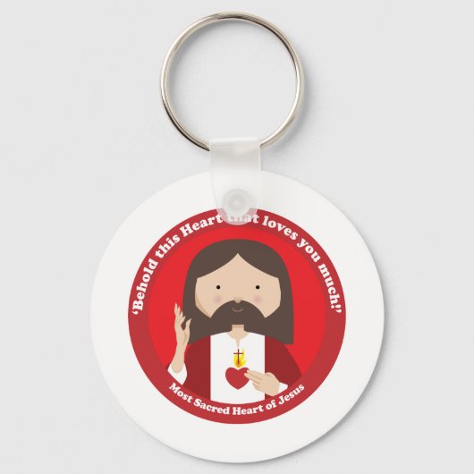 Jesusherz Schlüsselanhänger (Vorderseite)