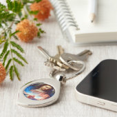 Jesusherz Schlüsselanhänger (Seite)