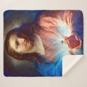 Jesusherz Sherpadecke (Vorderseite (Horizontal))