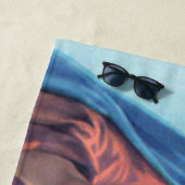 Jesusherz Strandtuch (Beispiel)