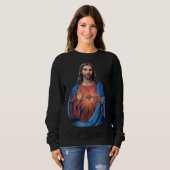 Jesusherz Sweatshirt (Vorne ganz)