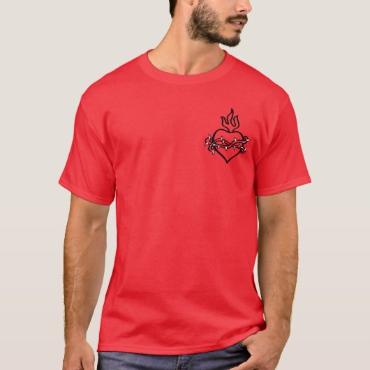 Jesusherz T-Shirt (Vorderseite)