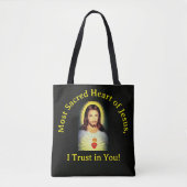 Jesusherz Tasche (Vorderseite)