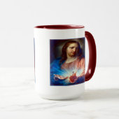 Jesusherz Tasse (VorderseiteRechts)