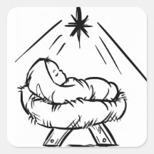 Jesuskind in der Krippe