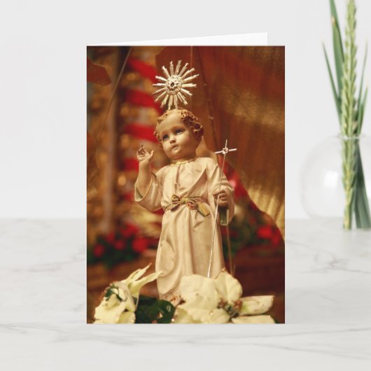 Jesuskind Karte (Vorderseite)