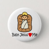 Jesuskind (Lieben) Button (Vorderseite)