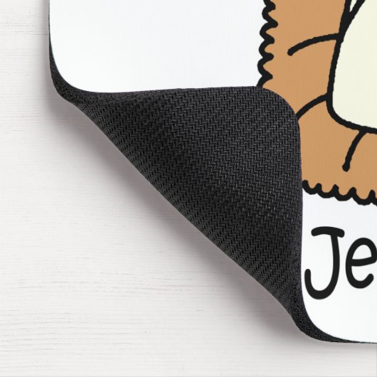 Jesuskind (Lieben) Mousepad (Ecke)