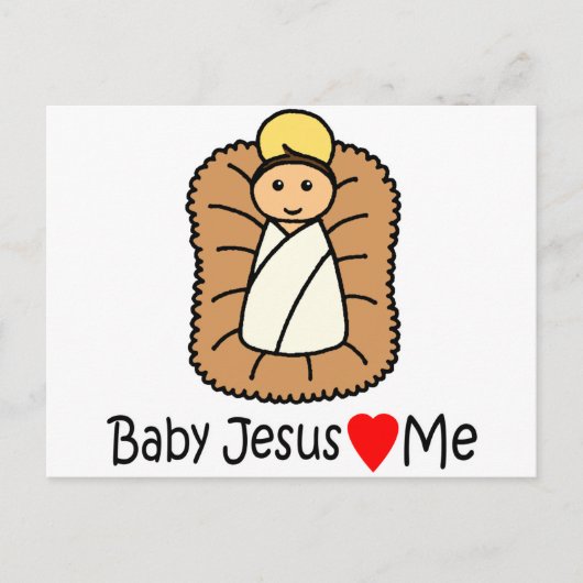 Jesuskind (Lieben) Postkarte (Vorderseite)