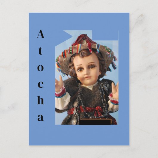 Jesuskind von Atocha Postkarte (Vorderseite)
