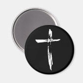 Jesuskreuz Magnet (Vorderseite/Rückseite)
