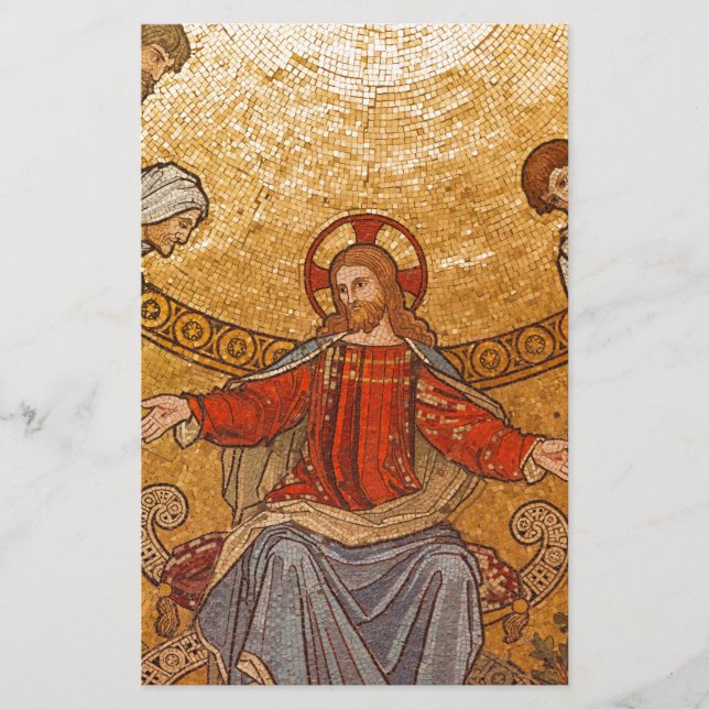 Jesusmusmosaik (Vorderseite)