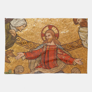 Jesusmusmosaik Geschirrtuch