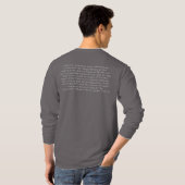 JESUSnamenswasser-TAUFE T-Shirt (Schwarz voll)