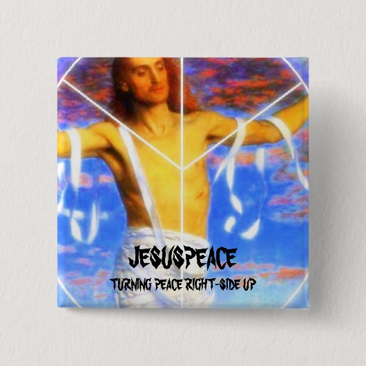 JESUSPEACE BUTTON (Vorderseite)