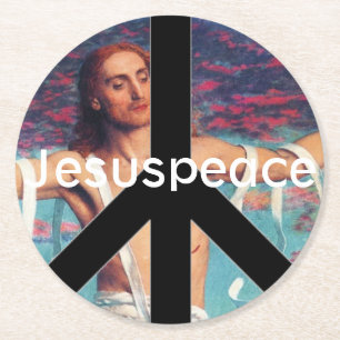 JESUSPEACE RUNDER PAPPUNTERSETZER