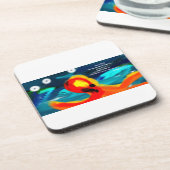 Jesusplan Getränkeuntersetzer (Linke Seite)