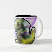Jesusplan Zweifarbige Tasse (VorderseiteRechts)