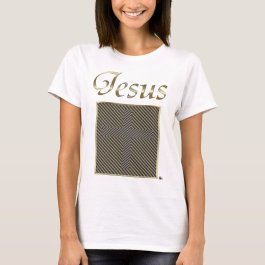JESUSqueroptische Täuschung T-Shirt (Vorderseite)