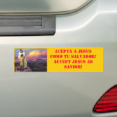 Jesusquerrettung, ACEPTA ein JESUS COMO TU S… Autoaufkleber (Auf Auto)