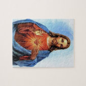 JESUSS HEILIGE KUNDENGERECHTER FOTOREZEPTOR DES PUZZLE (Horizontal)