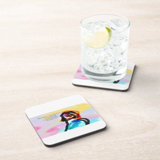 Jesussieg Getränkeuntersetzer (Rechte Seite)