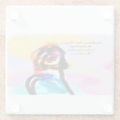 Jesussieg Glasuntersetzer (Rückseite)