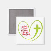 jesusWeihnachten Magnet (Vorderseite/Rückseite)