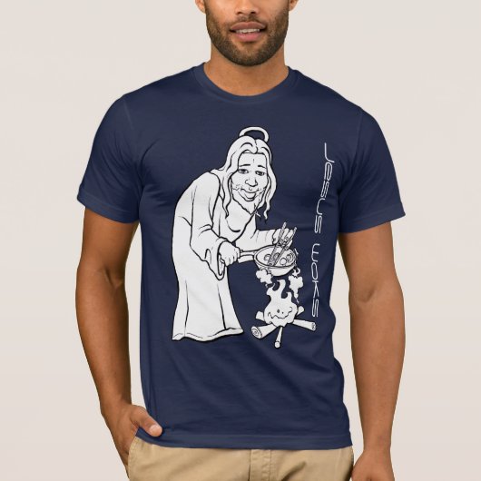 JesusWoks T-Shirt (Vorderseite)