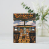 Jet Aircraft-Cockpit Postkarte (Stehend Vorderseite)