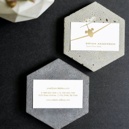 Jet Airplane Business Card Visitenkarte