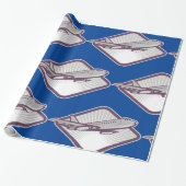 Jet Airplane Geschenkpapier (Ungerollt)