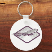 Jet Airplane Schlüsselanhänger (Vorderseite)