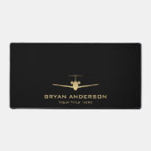 Jet Airplane Schreibtischunterlage (Vorderseite)