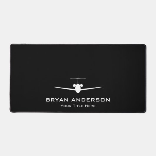 Jet Airplane Schreibtischunterlage (Vorderseite)