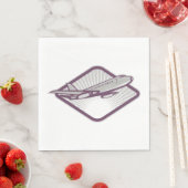 Jet Airplane Serviette (Beispiel)