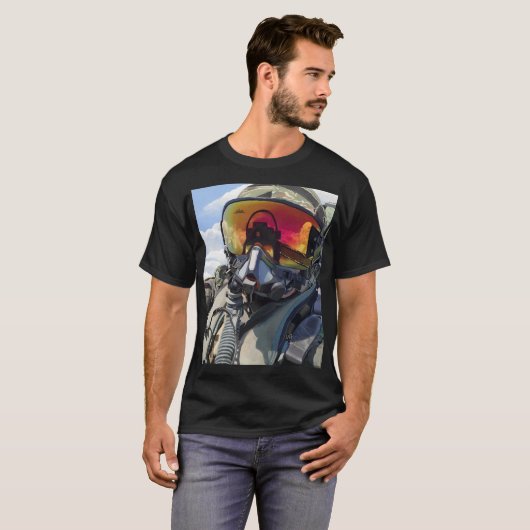 Jet-Aviator-T - Shirt kämpfen (Vorne ganz)