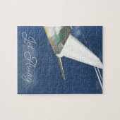 Jet Away Reiseplakat. Puzzle (Horizontal)