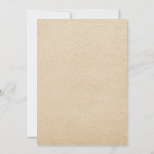 Jet Black Deko Chic Wedding Einladung (Rückseite)