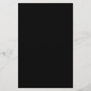 Jet Black Design - Mit Text, Foto, Bild anpassen Briefpapier