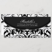 Jet Black Holiday Geschenkgutschein Klasse Damask (Vorne/Hinten)