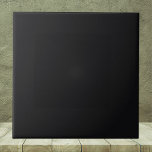 Jet Black Solid Color Fliese<br><div class="desc">Jet Black Solid Color</div>