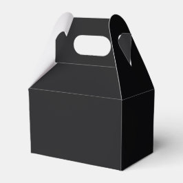 Jet Black Solid Color Geschenkschachtel